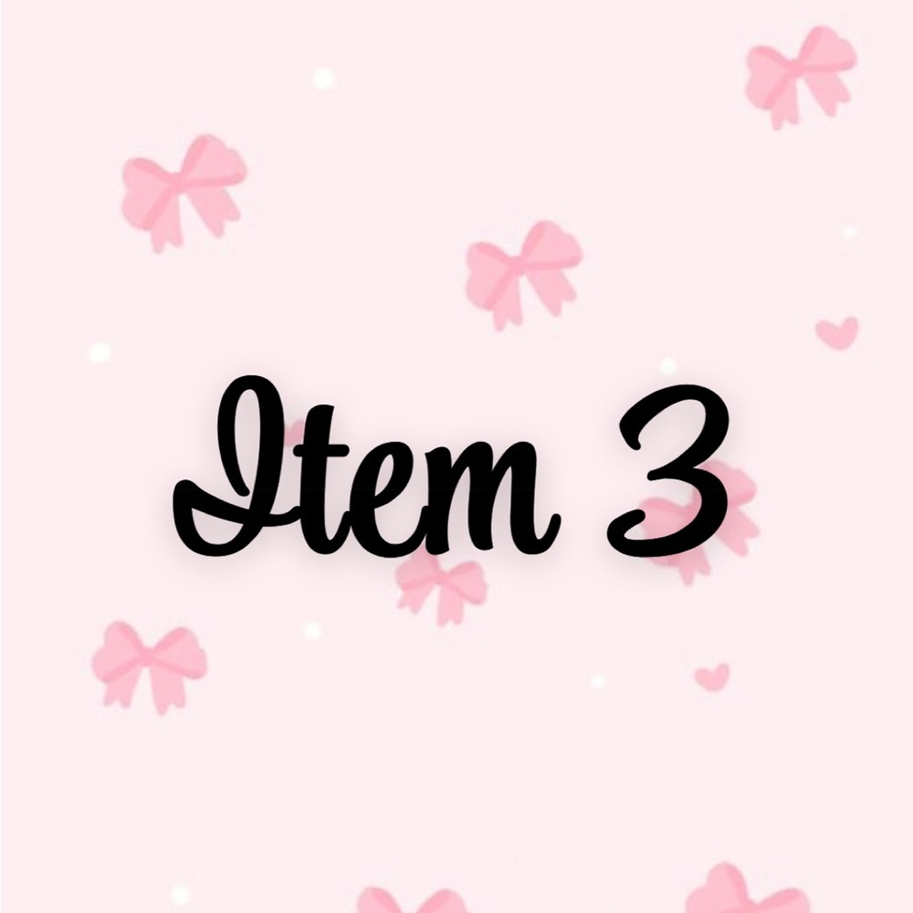 Item 3